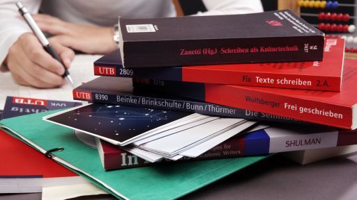 Universitäten Studenten Schreiben Lesen Hausarbeit Schrift