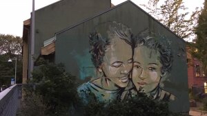 Grafitti an Hauswand